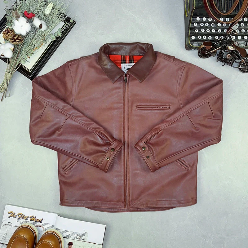 Detroit Calfskin Zip Jacket - Image 5