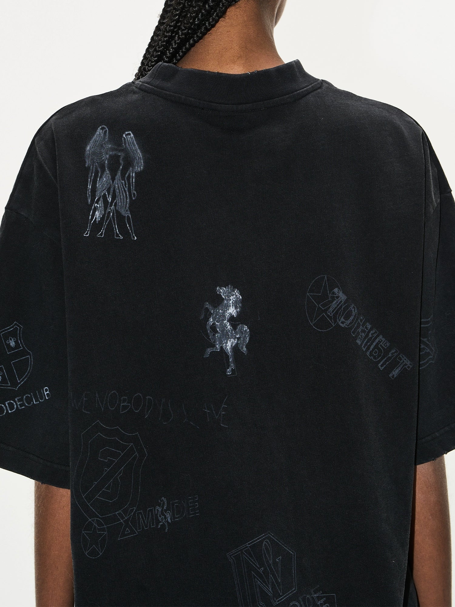 Distressed Graffiti Tee - Image 3