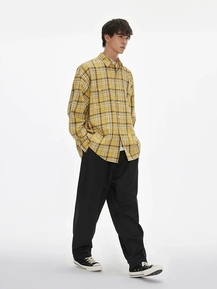 Distressed Plaid Patch Pocket Shirt - Image 5