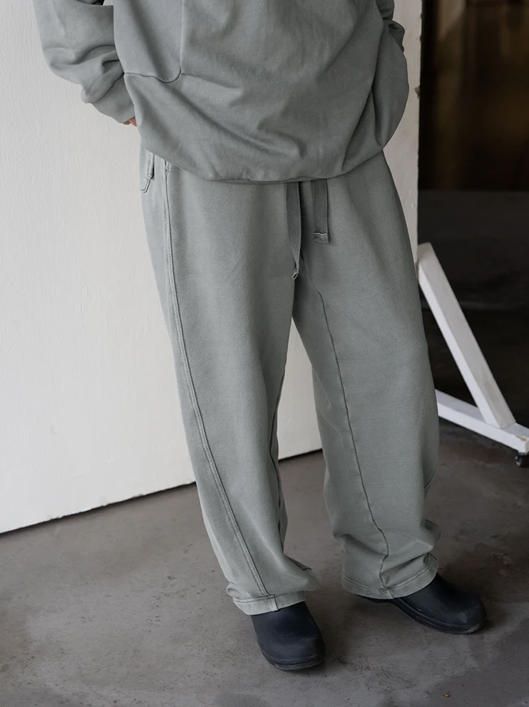 Distressed Split-Hem Sweatpants - Image 10