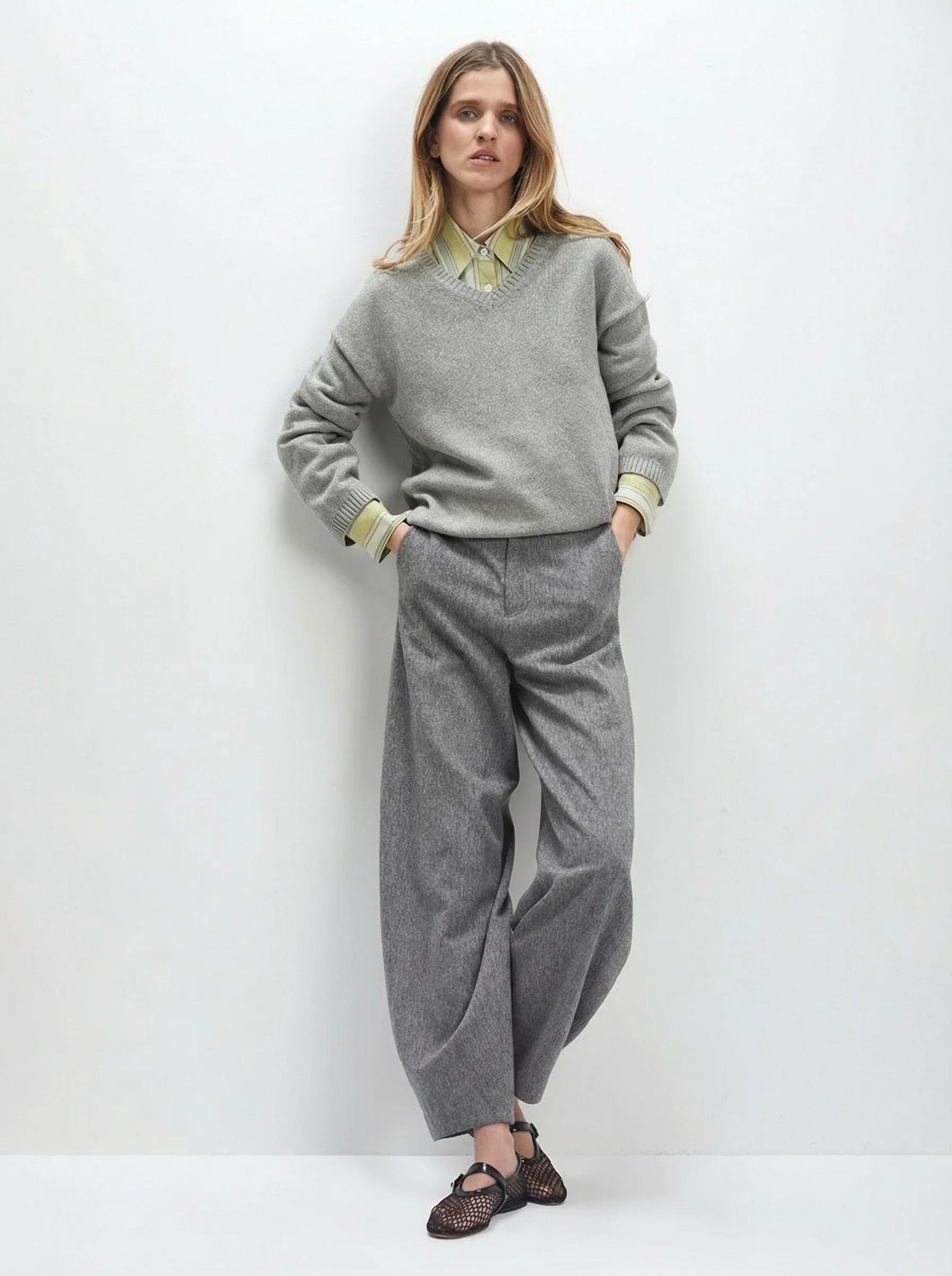Dolly V-Neck Sweater - Image 3
