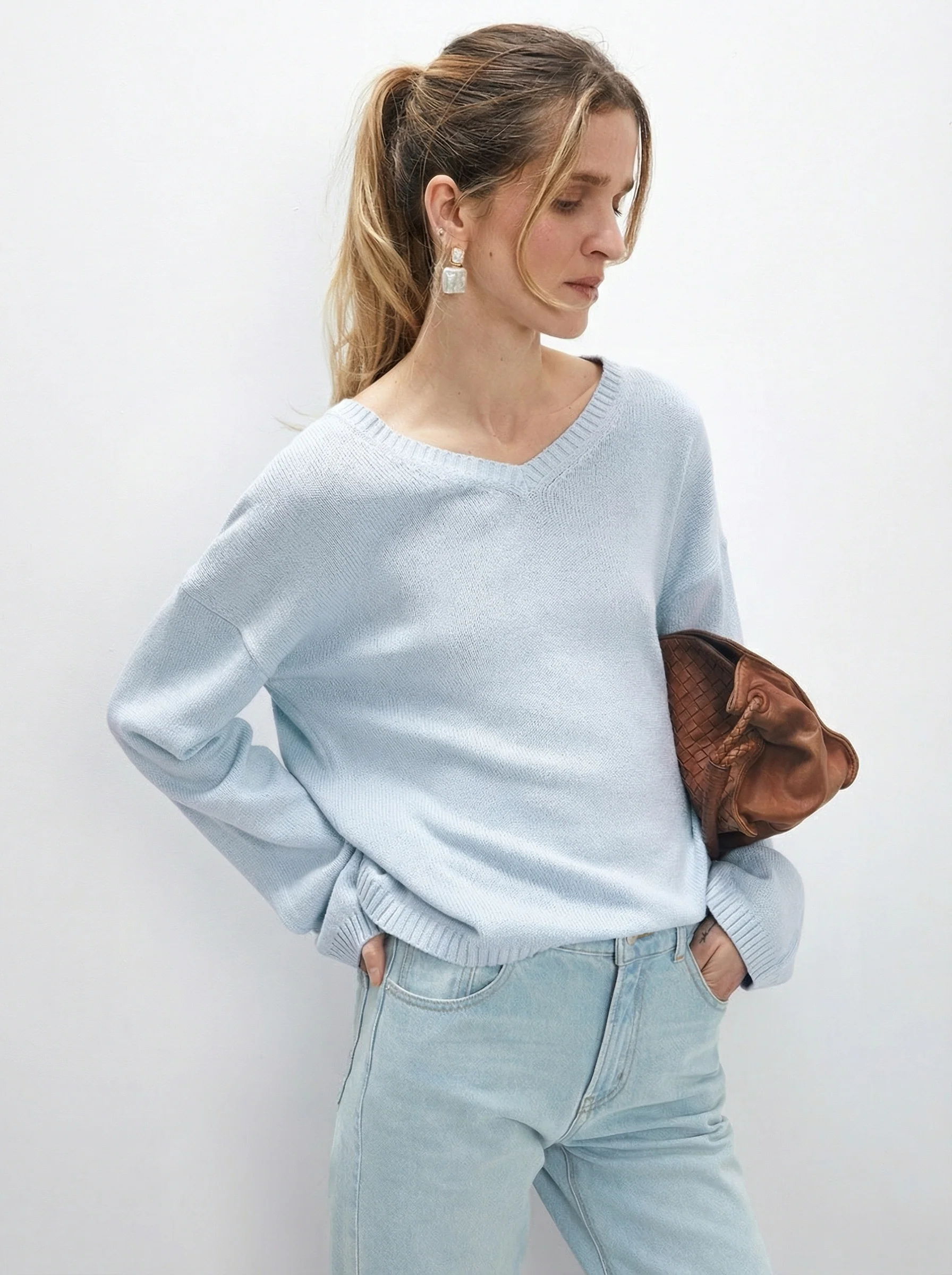 Dolly V-Neck Sweater - Image 5