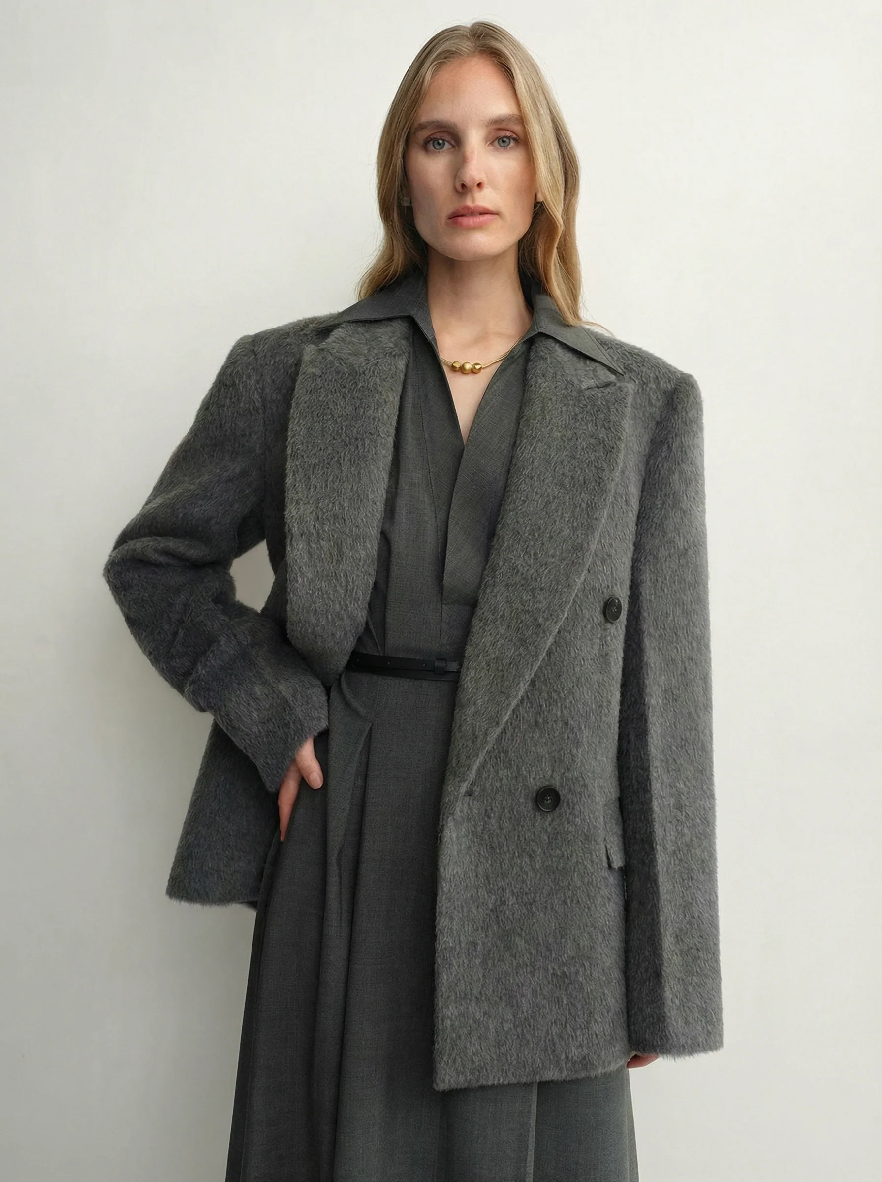 Double-Breasted Blazer - Image 5