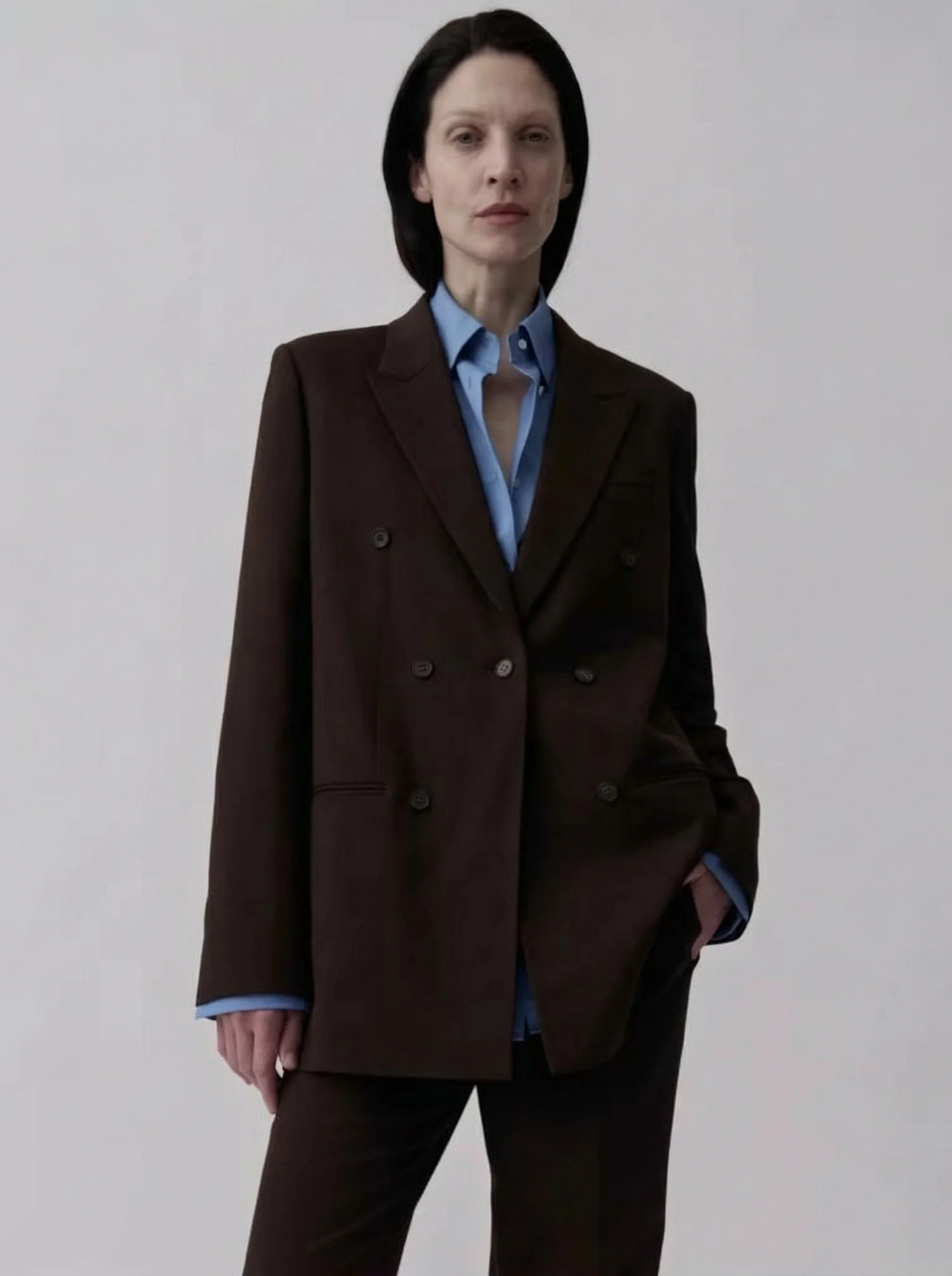Double-Breasted Blazer