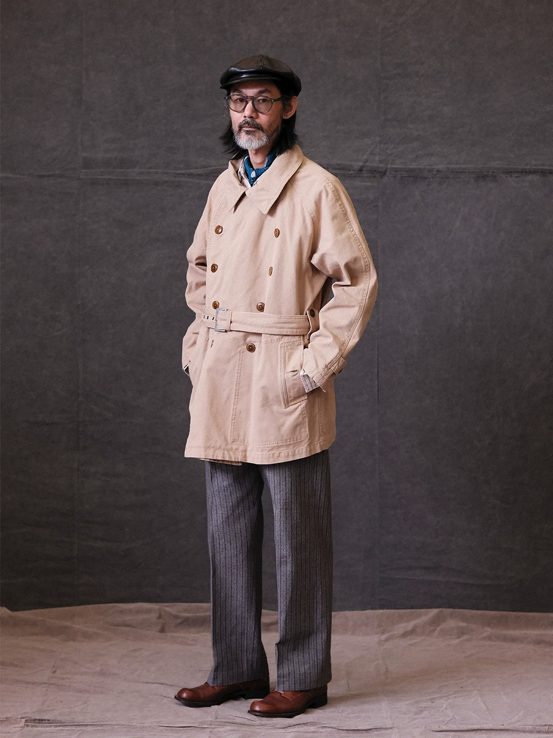Double-Breasted Trench Coat