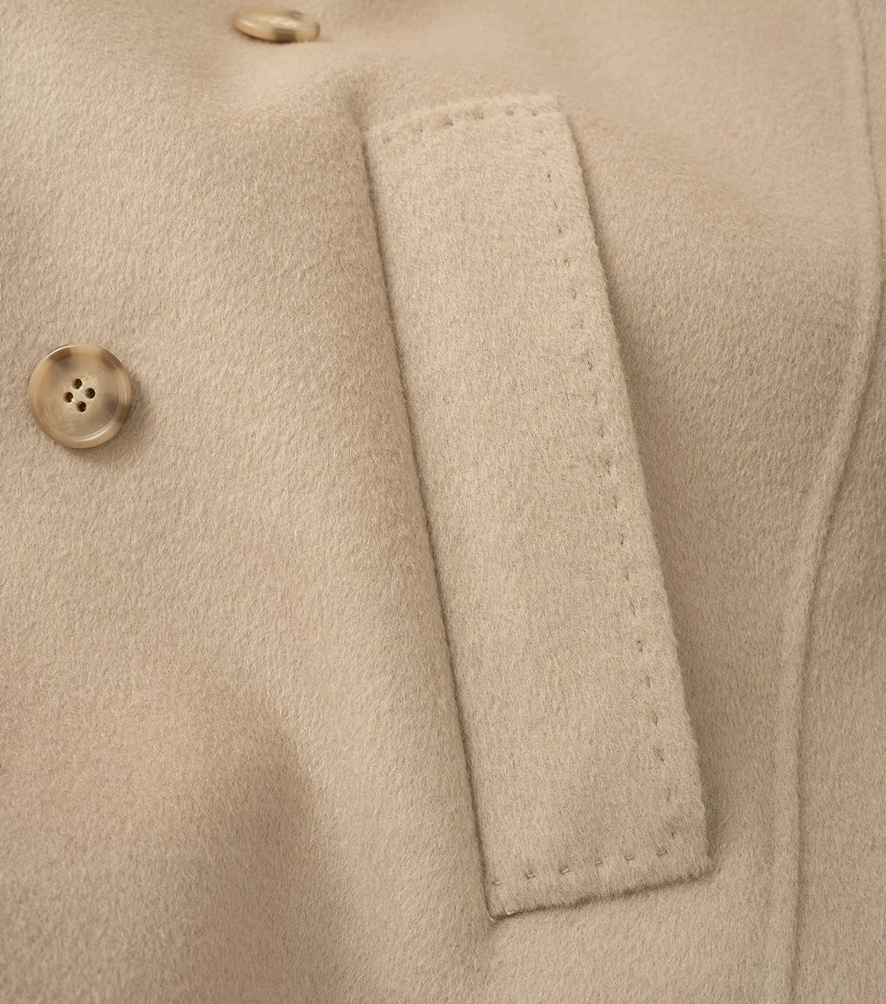 Double-Breasted Wool Overcoat - Image 8