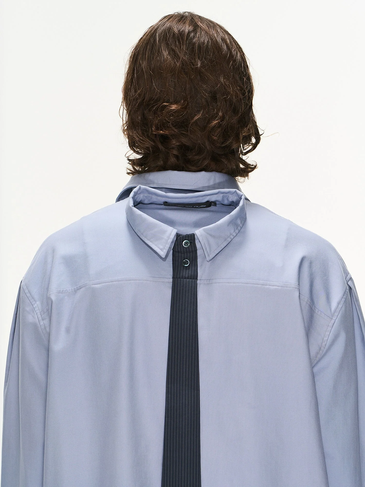 Double Collar Button-Down Shirt - Image 3