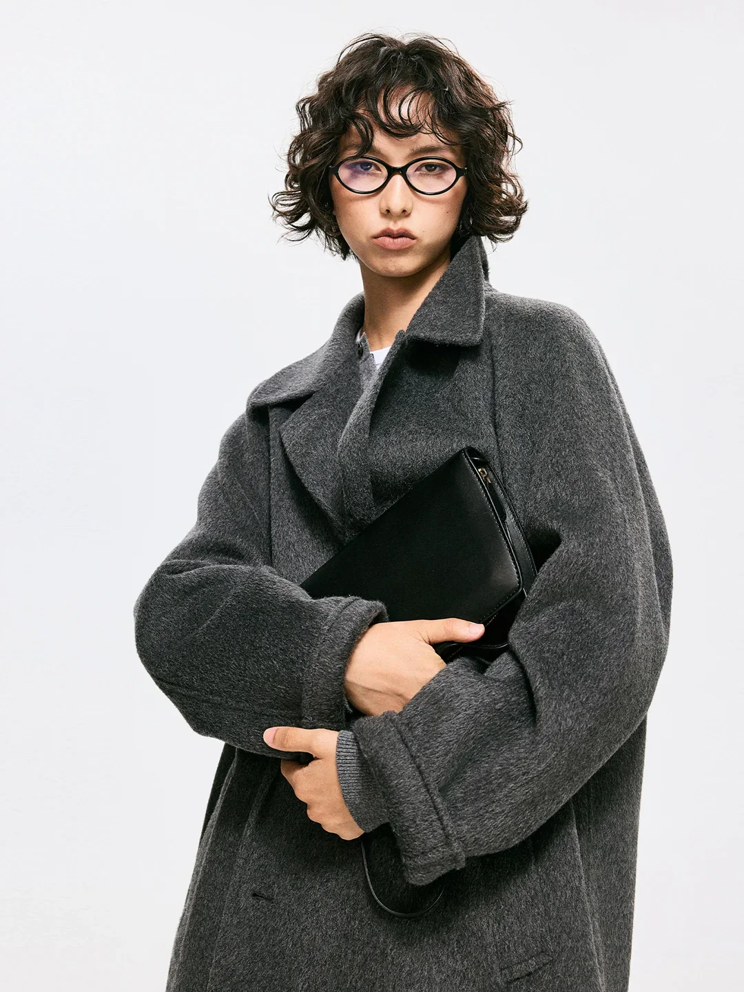 Double-Faced Wool-Cashmere Overcoat - Image 2