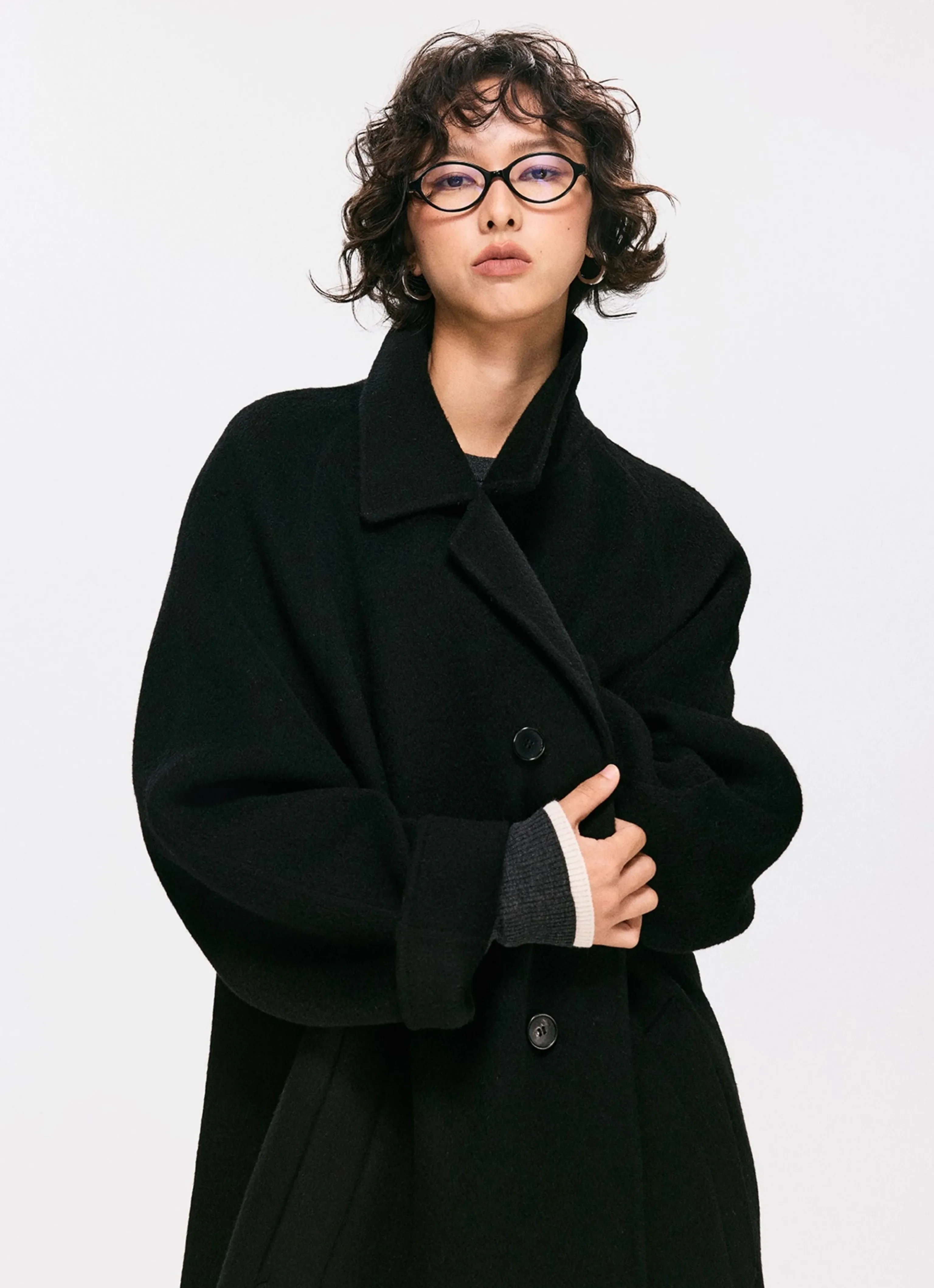 Double-Faced Wool-Cashmere Overcoat - Image 5