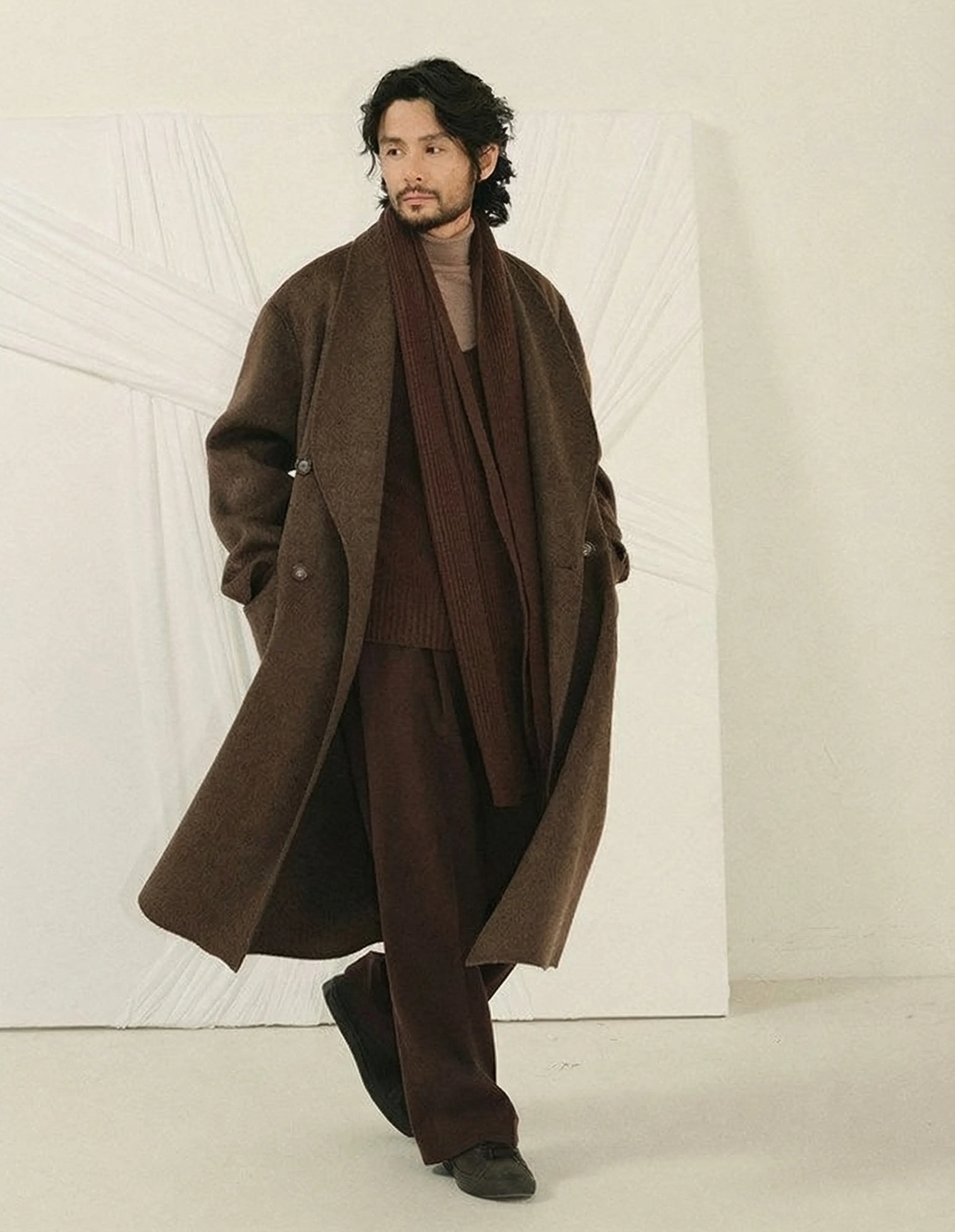 Double-Faced Wool Coat - Image 2