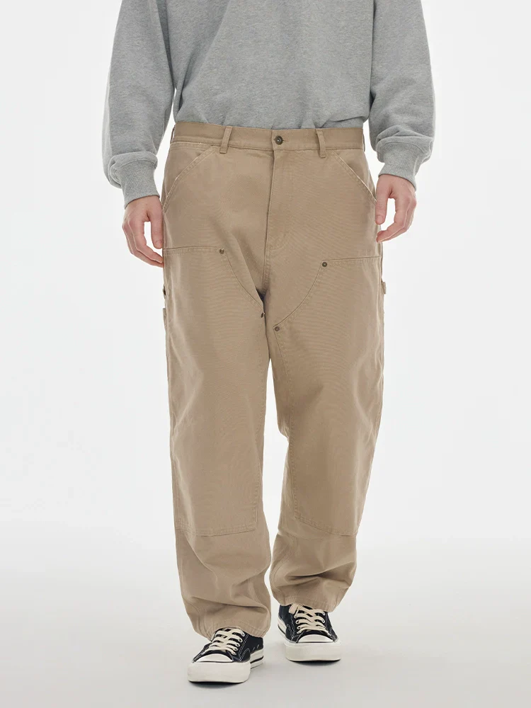 Double Knee Canvas Trousers