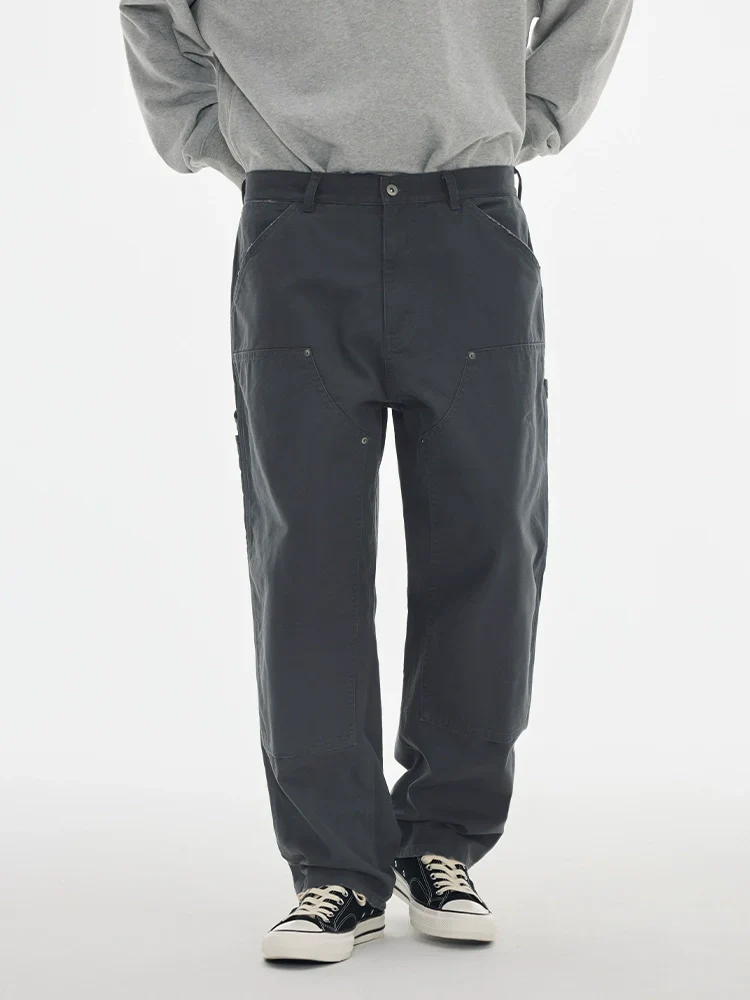 Double Knee Canvas Trousers - Image 3