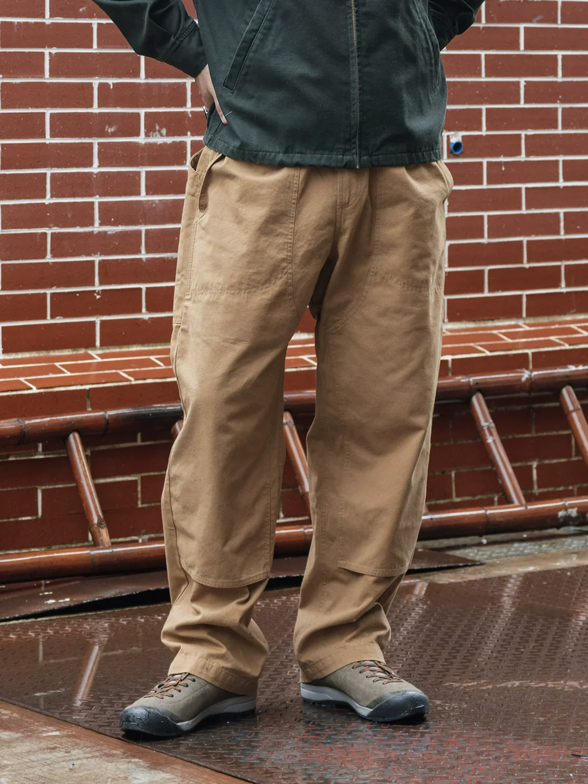 Double-Knee Canvas Utility Pants