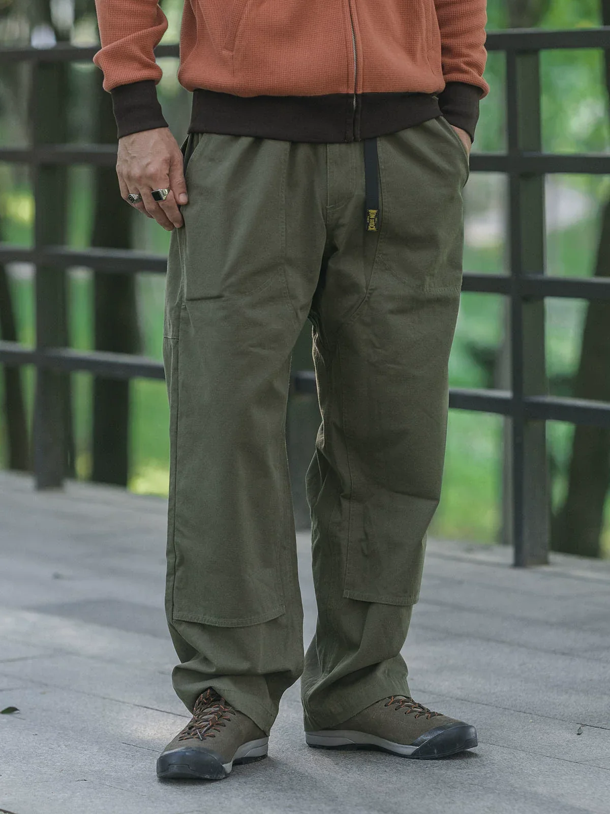 Double-Knee Canvas Utility Pants - Image 2