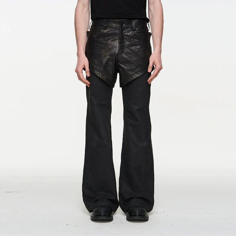 Double-Layer Flared Trousers - Image 5