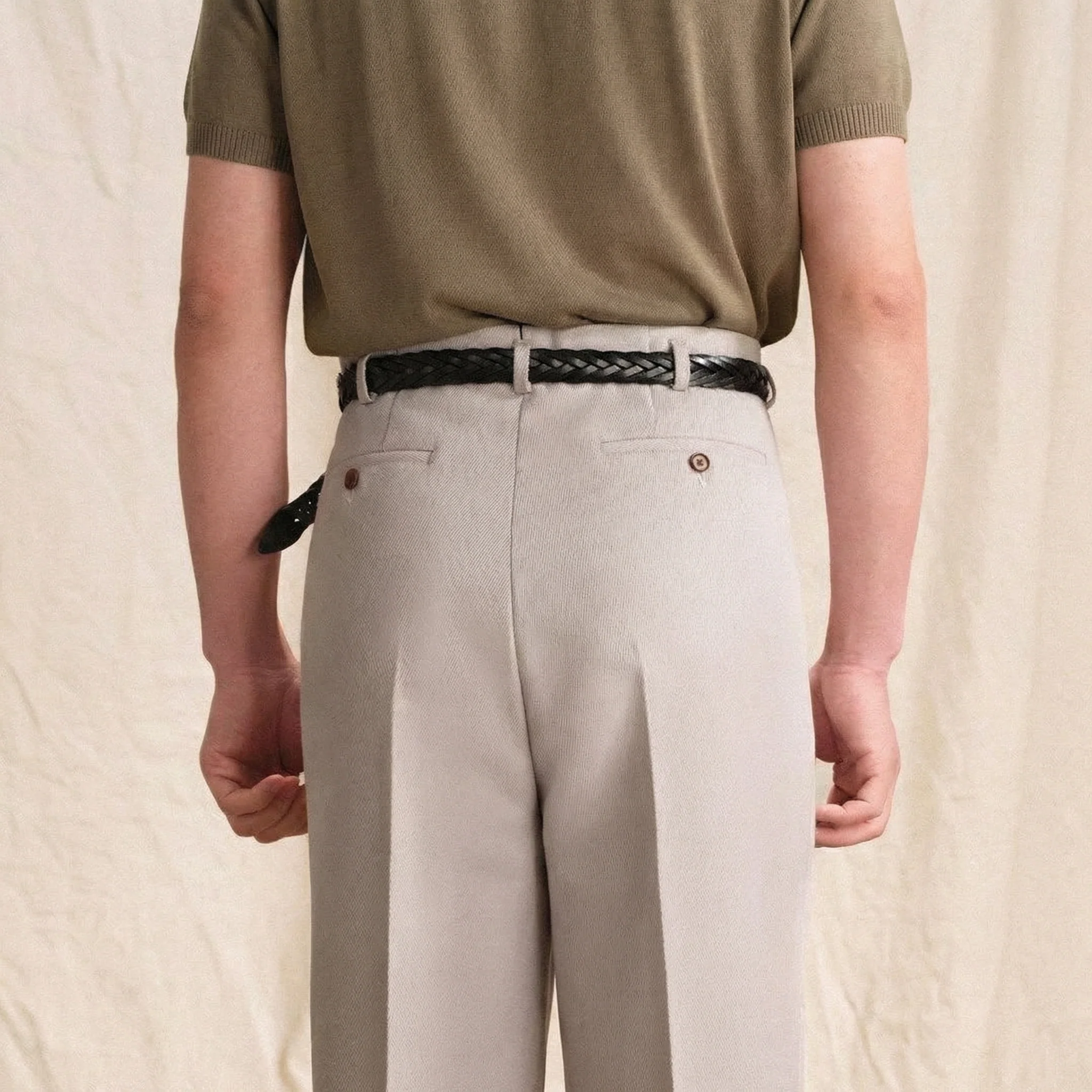 Double-Pleat Cavalry Trousers - Image 3