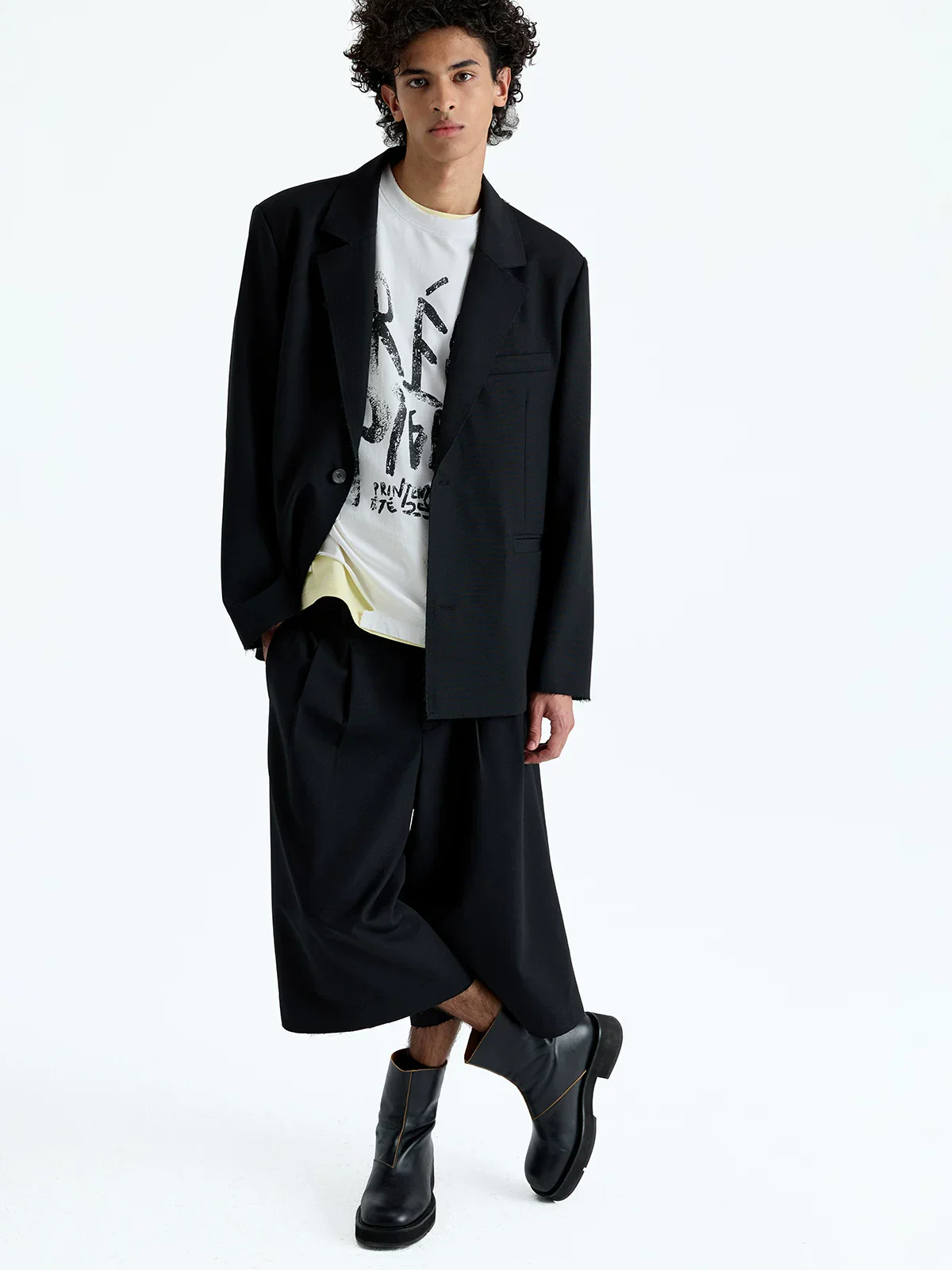 Double-Pleated Merino Wool Trousers - Image 5