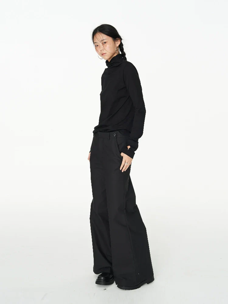 Double-Sided Elephant Leg Pants
