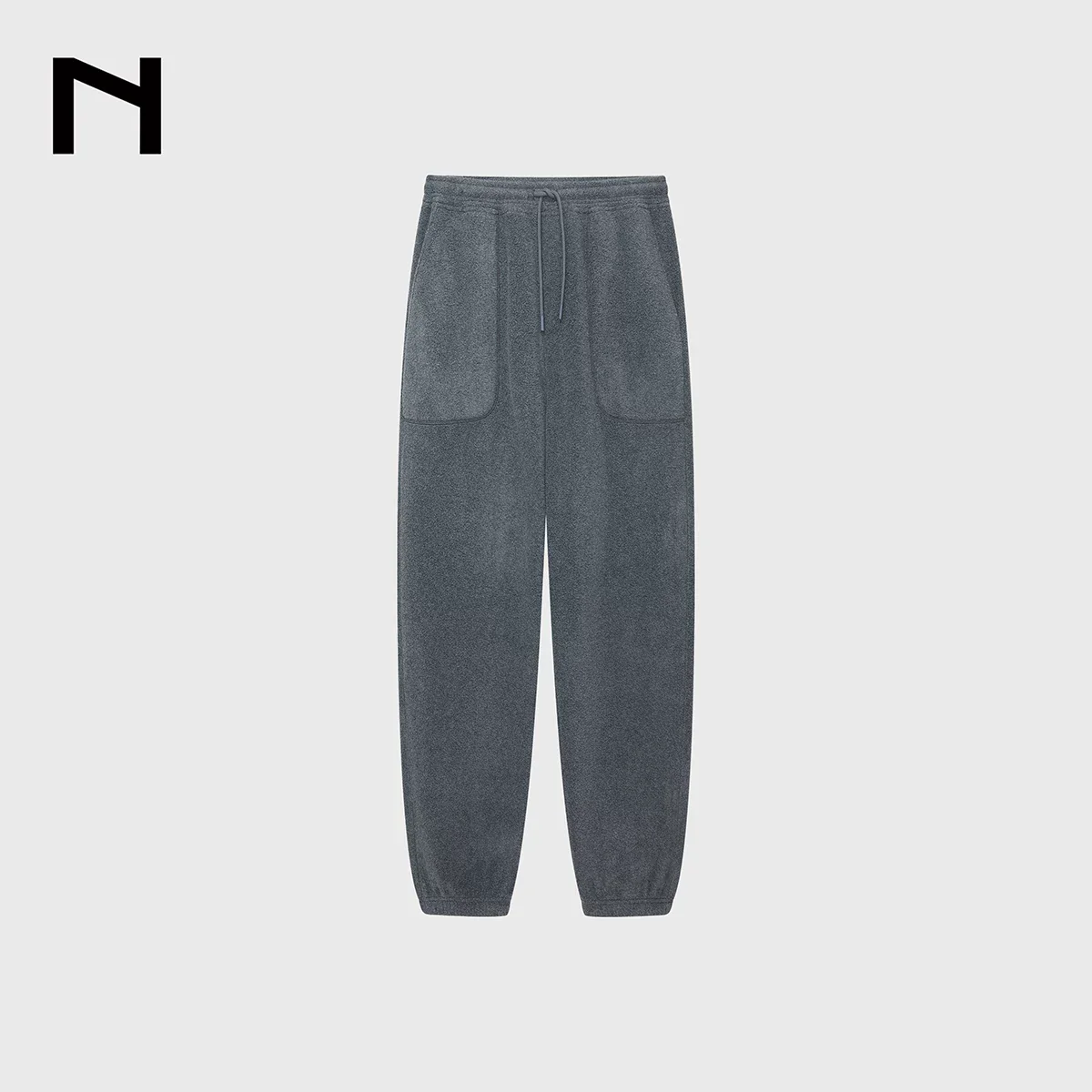 Double-Sided Fleece Patch Pocket Sweatpants - Image 7