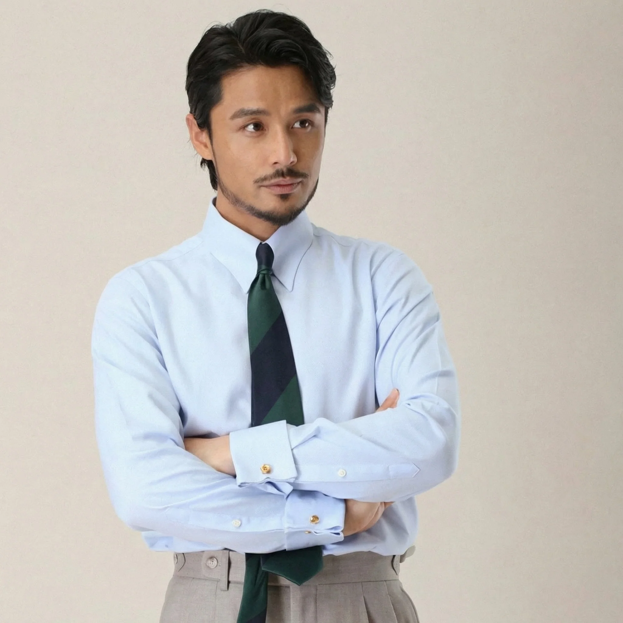 Double-Strand Non-Iron Dress Shirt - Image 15