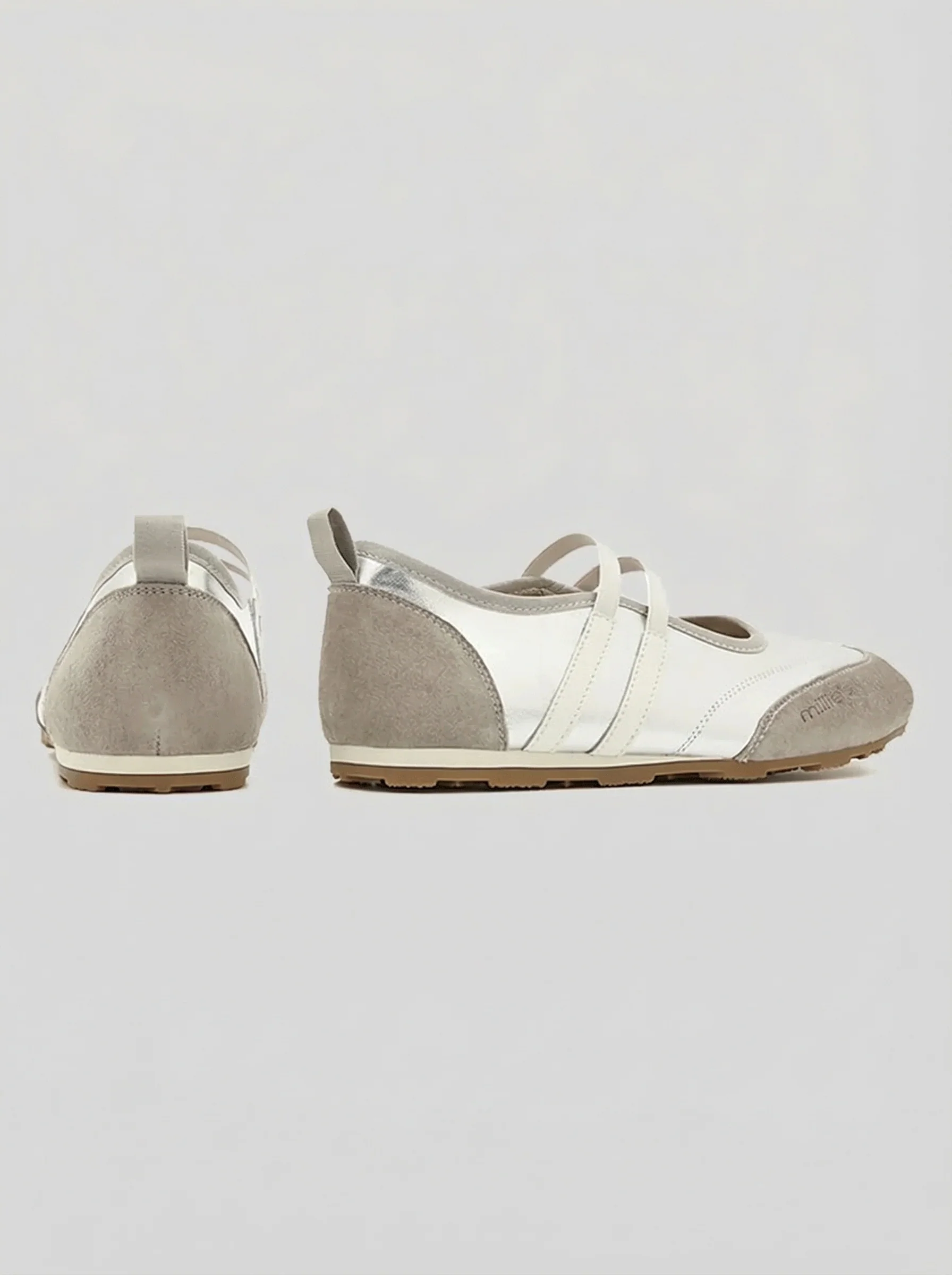 Double-Strap Mary Jane Flats
