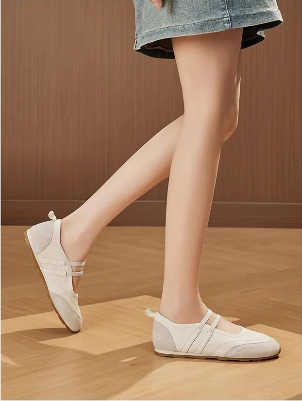 Double-Strap Mary Jane Flats - Image 4