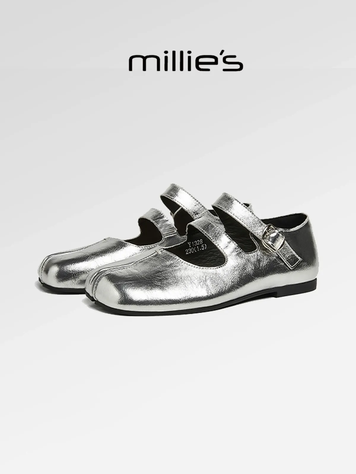 Double-Strap Mary Jane Flats - Image 4