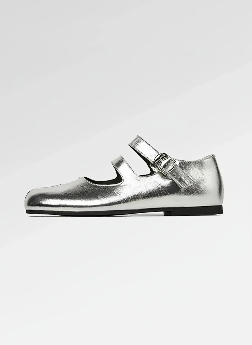 Double-Strap Mary Jane Flats - Image 5