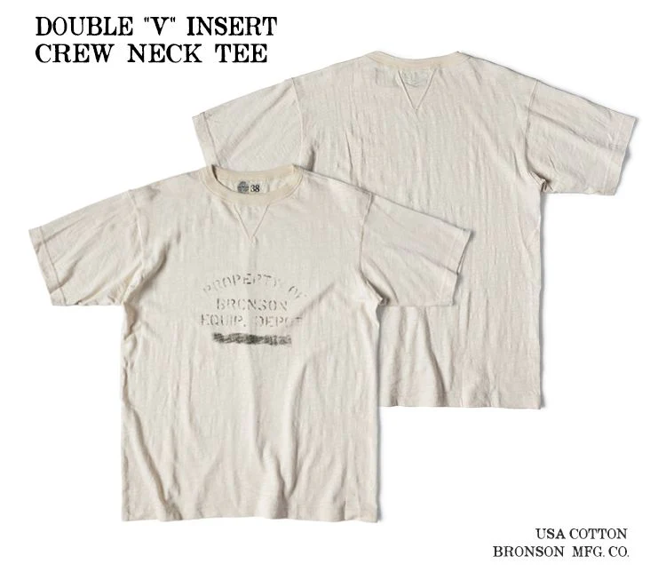 Double V Vintage Crew Tee - Image 11