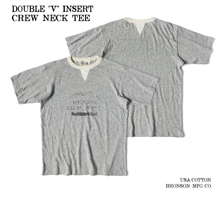 Double V Vintage Crew Tee - Image 12