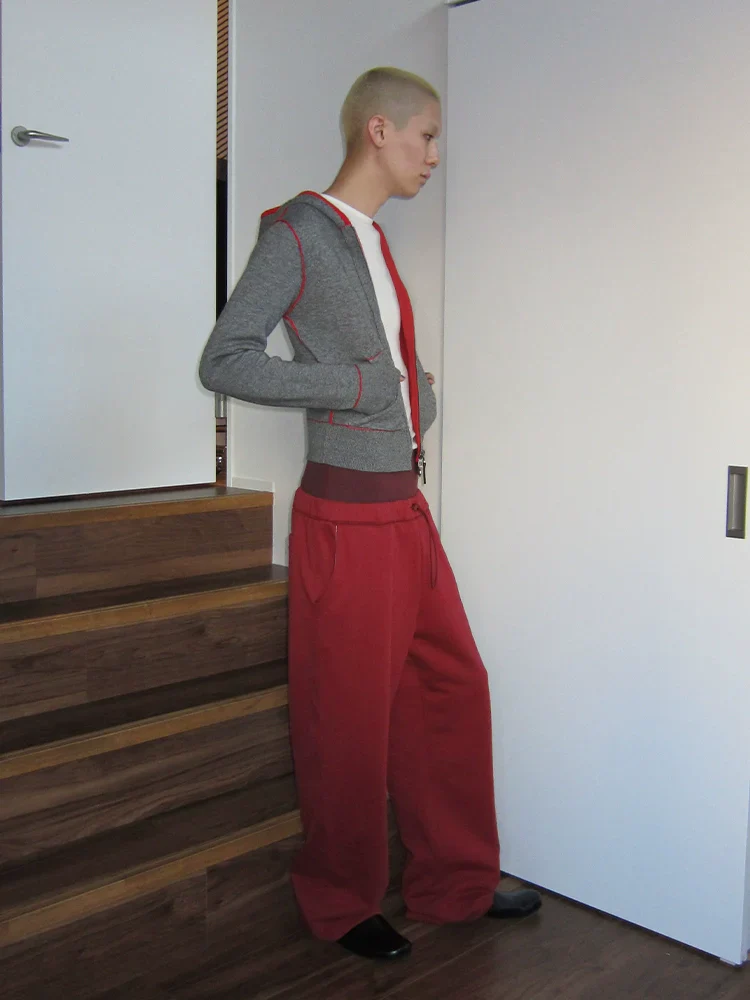 Double-Waist Loose-Fit Sweatpants - Image 2