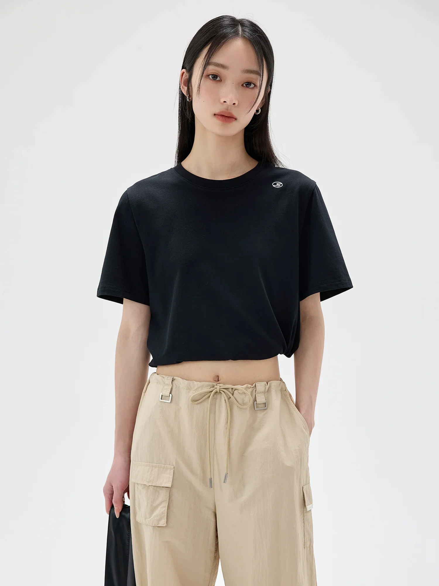 Double Yarn Cotton T-Shirt - Image 2