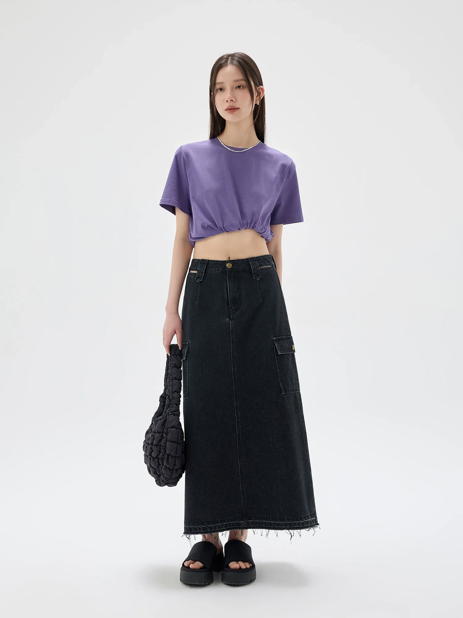 Double Yarn Cotton T-Shirt - Image 3