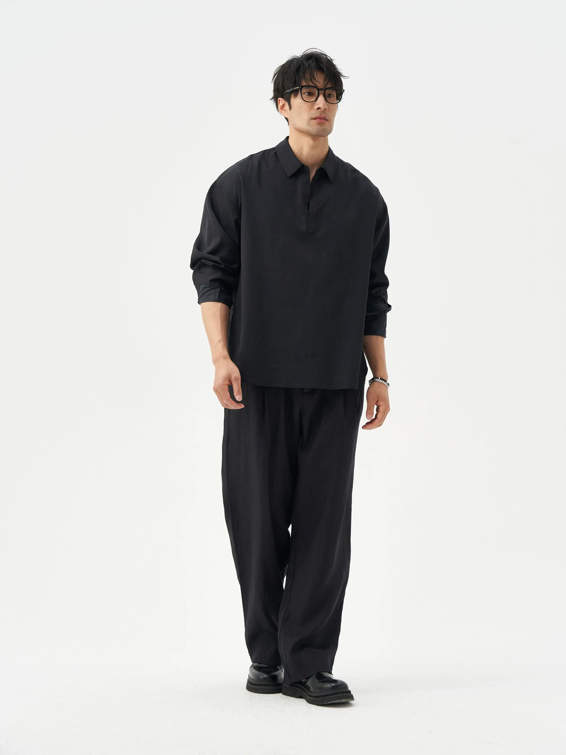 Drawstring Linen Trousers - Image 5