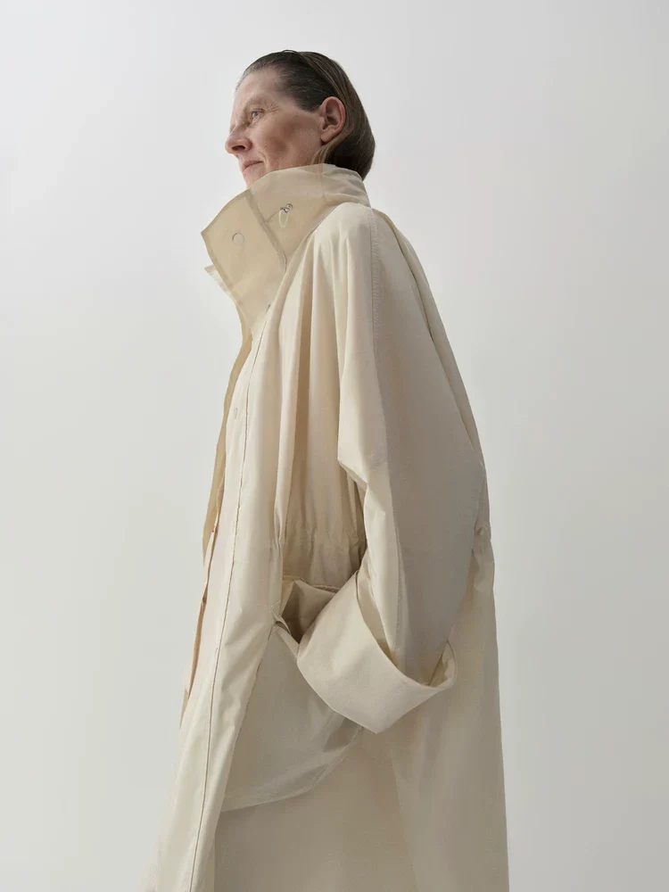 Drawstring Parka Coat - Image 4