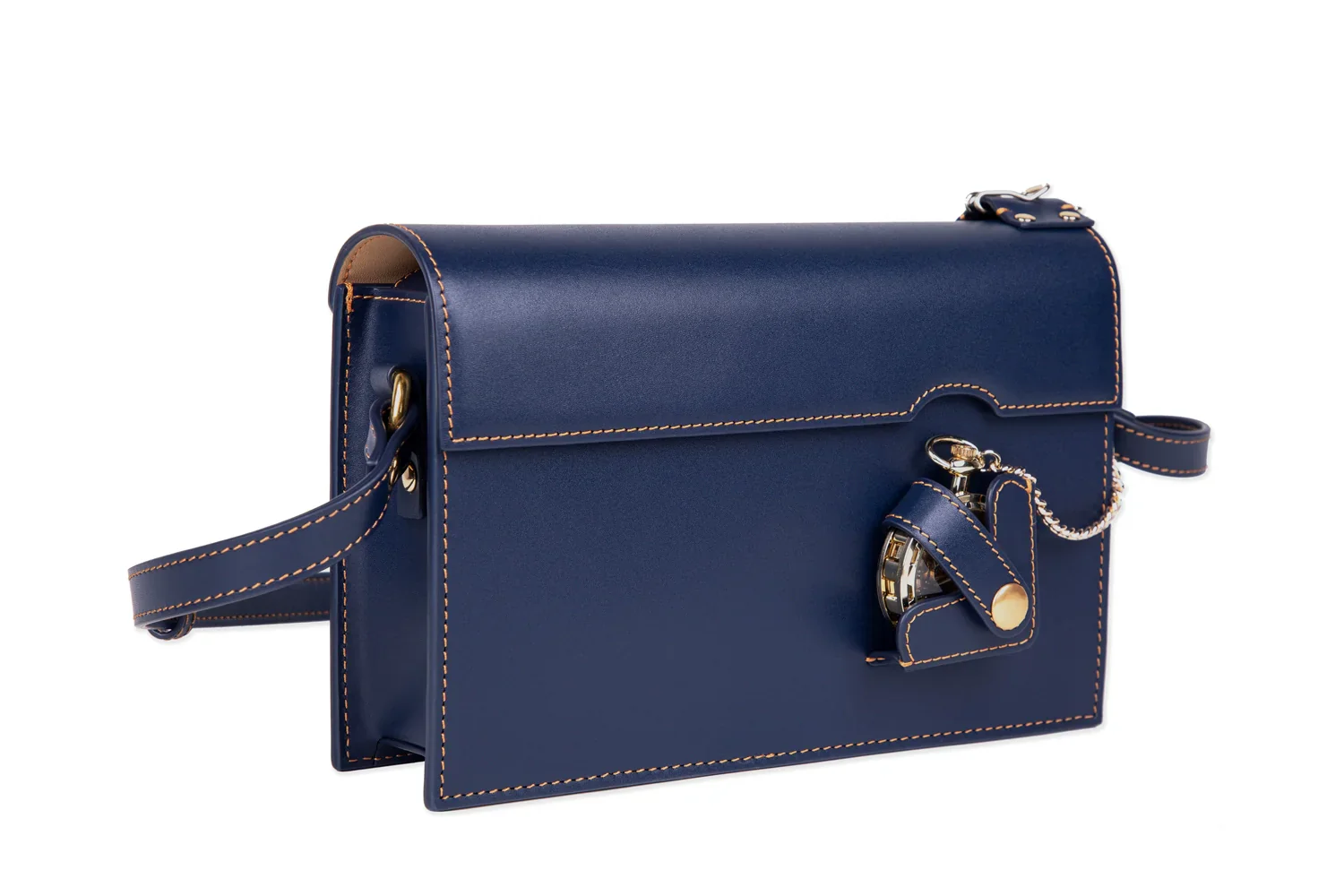 Dream Obsession Blue Calf Leather Watch Bag - Image 6