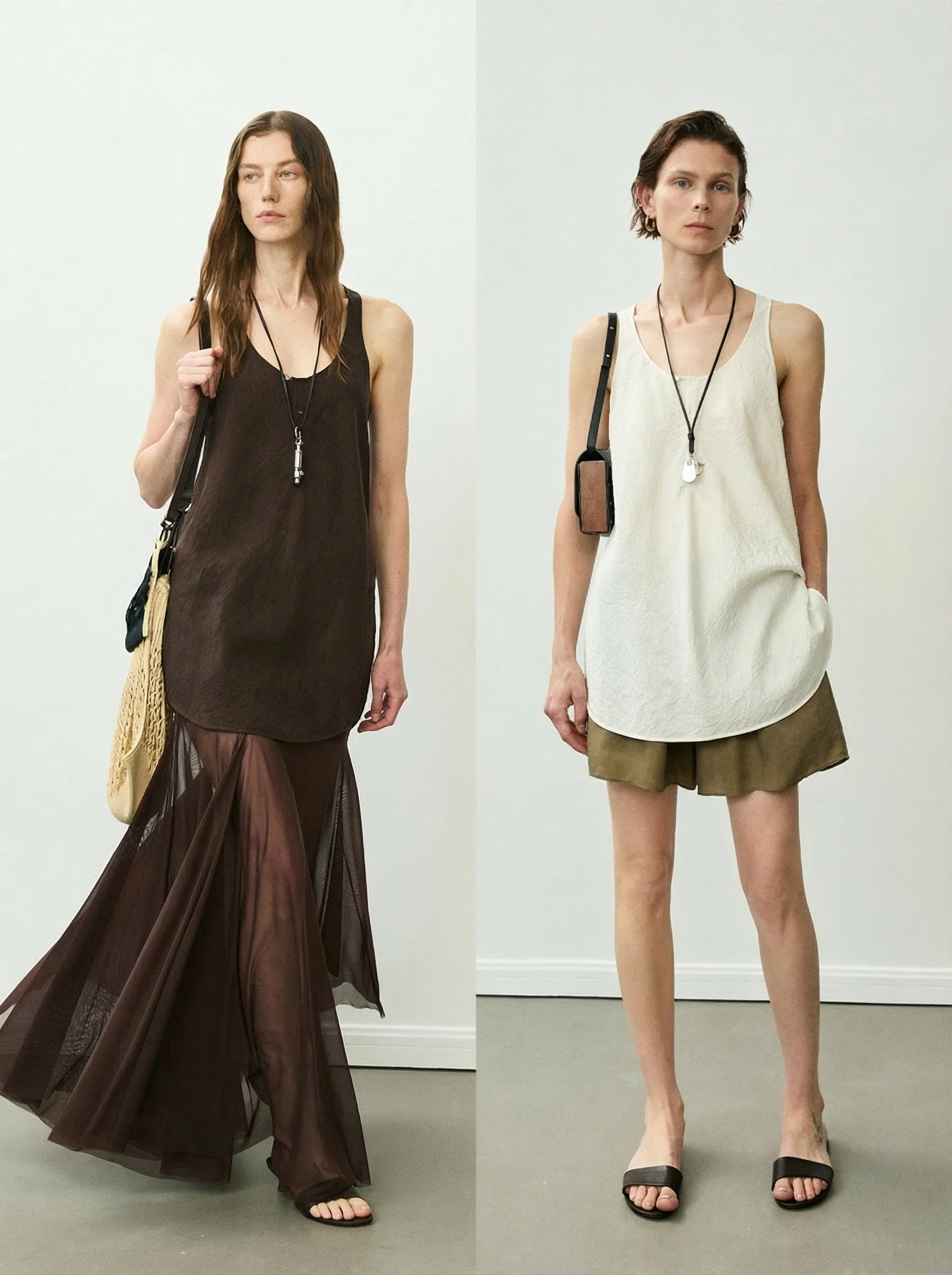 Dry Silk Crepe Three-Piece Set - Image 3