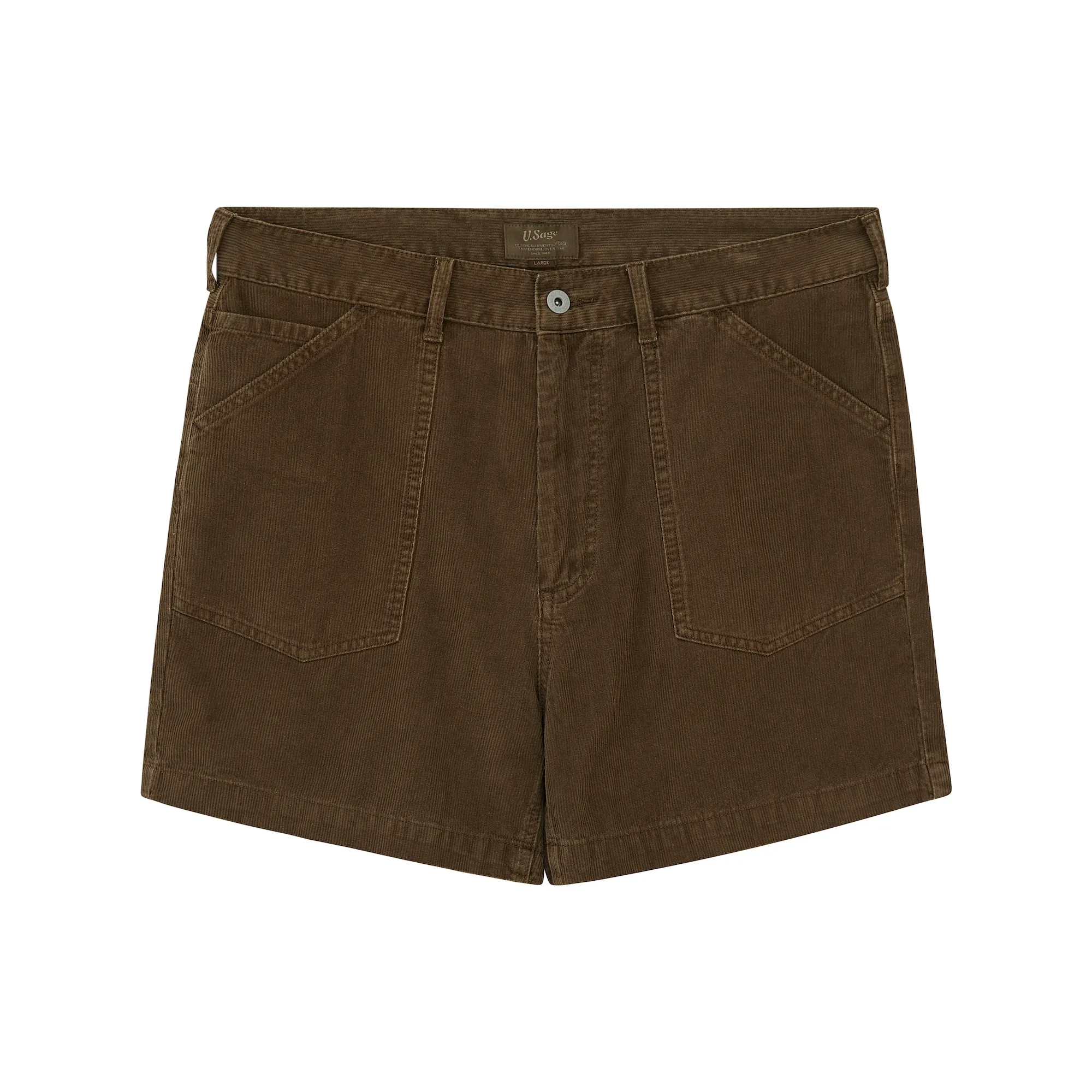 Dyed Corduroy Shorts - Image 6