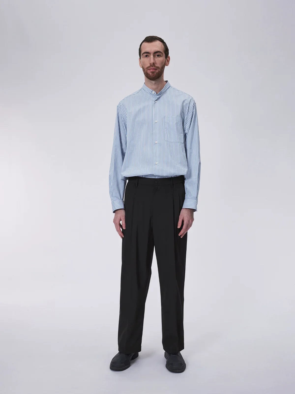Easy Series Double-Pleated Water-Repellent Trousers - Image 4