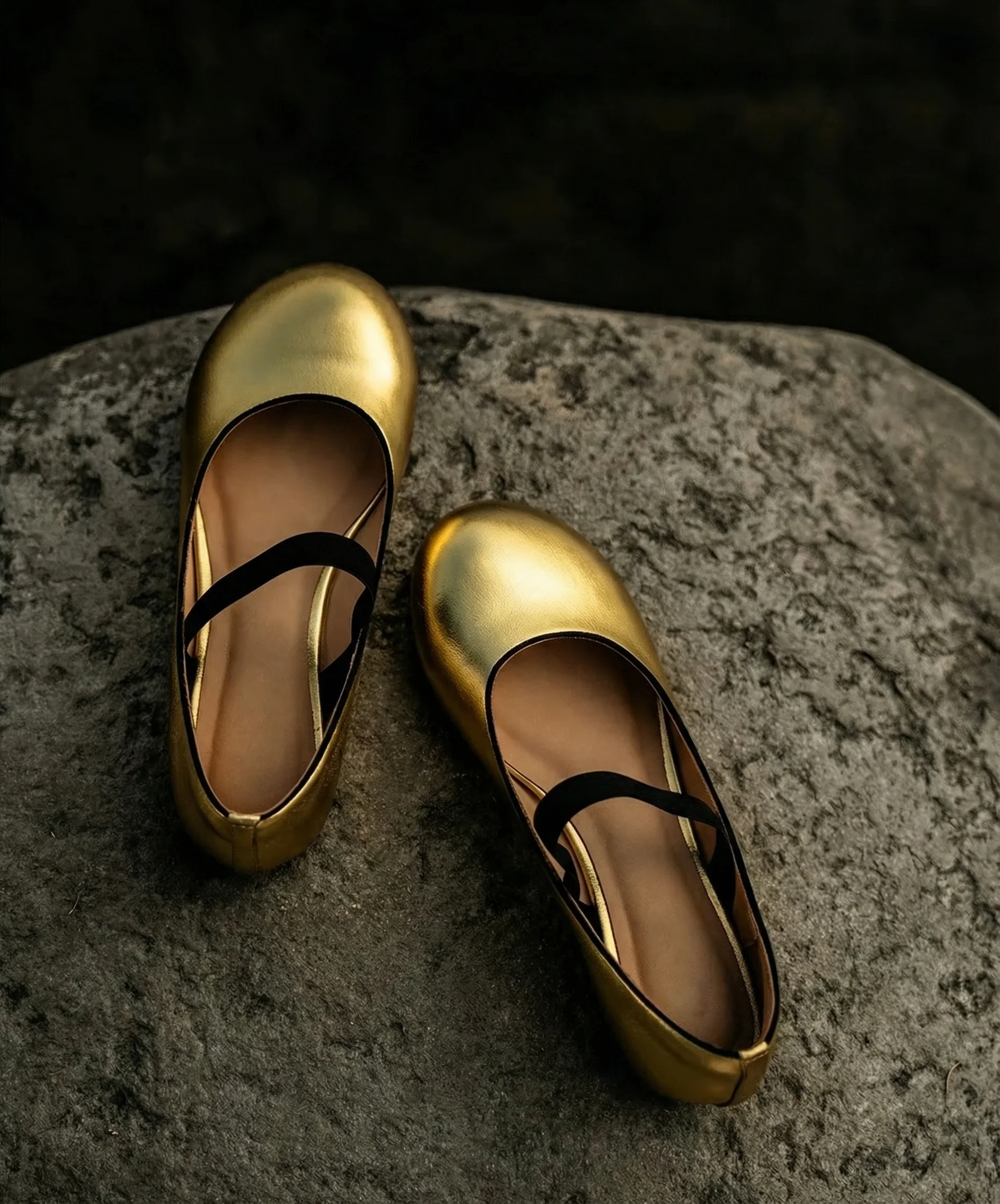 Egyptian Gold Ballet Flats - Image 6