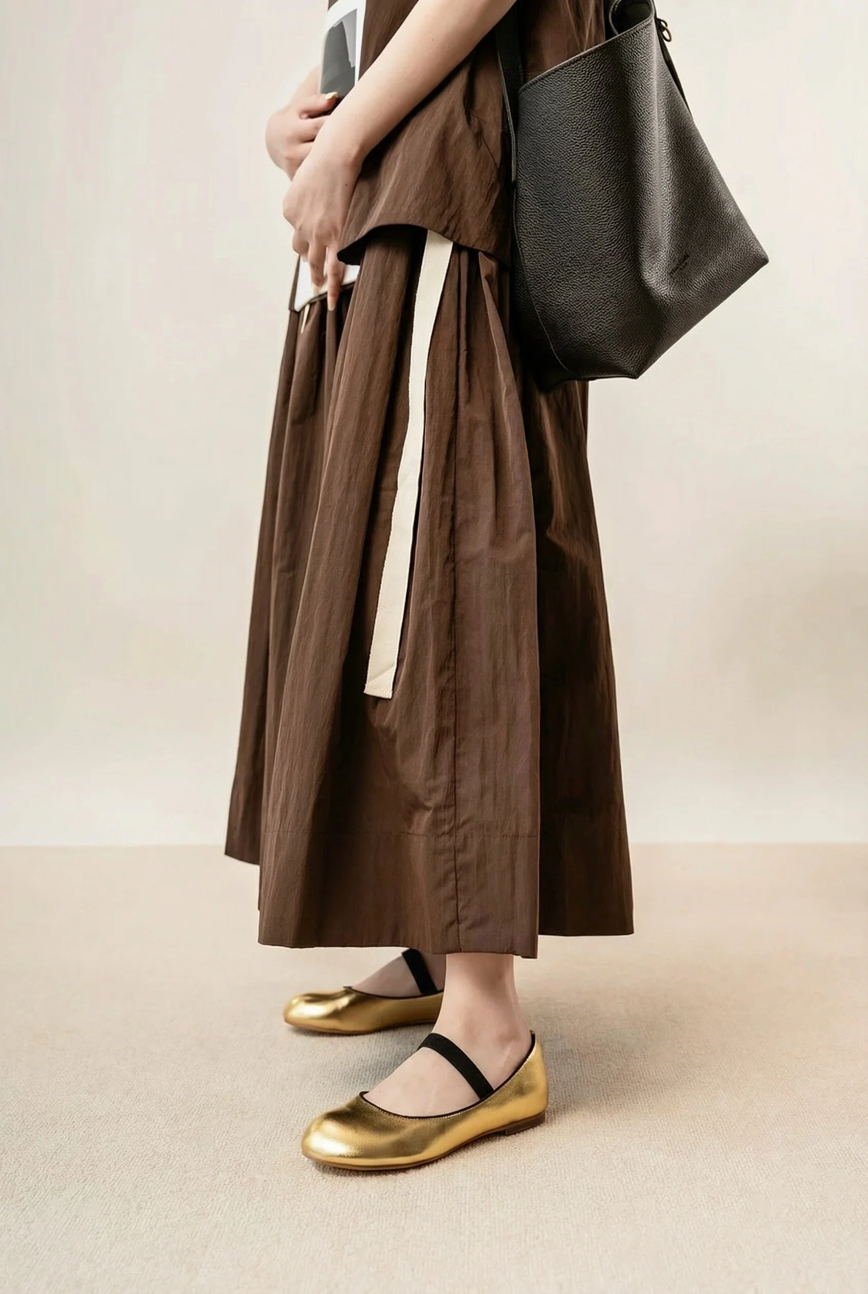 Egyptian Gold Ballet Flats - Image 8