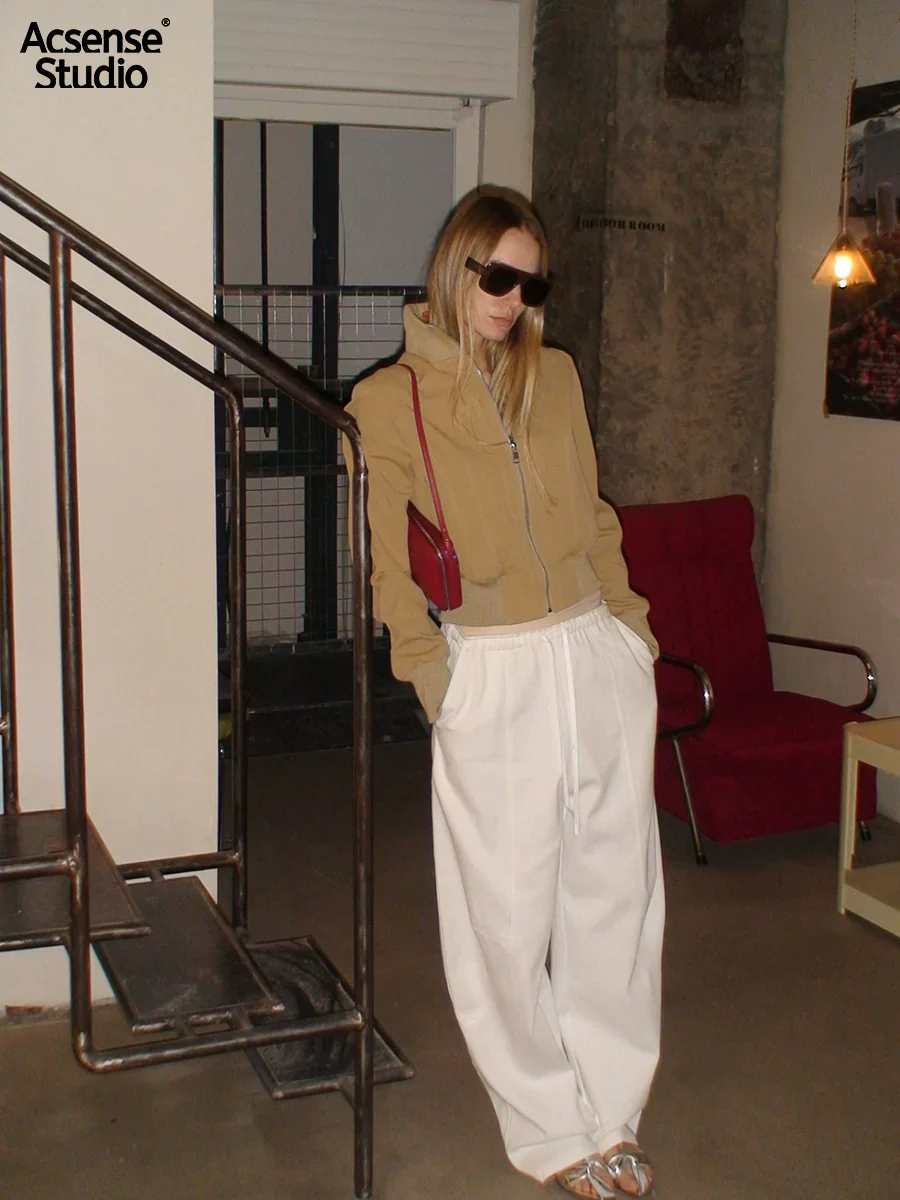 Elastic Waist Cocoon Pants - Image 3