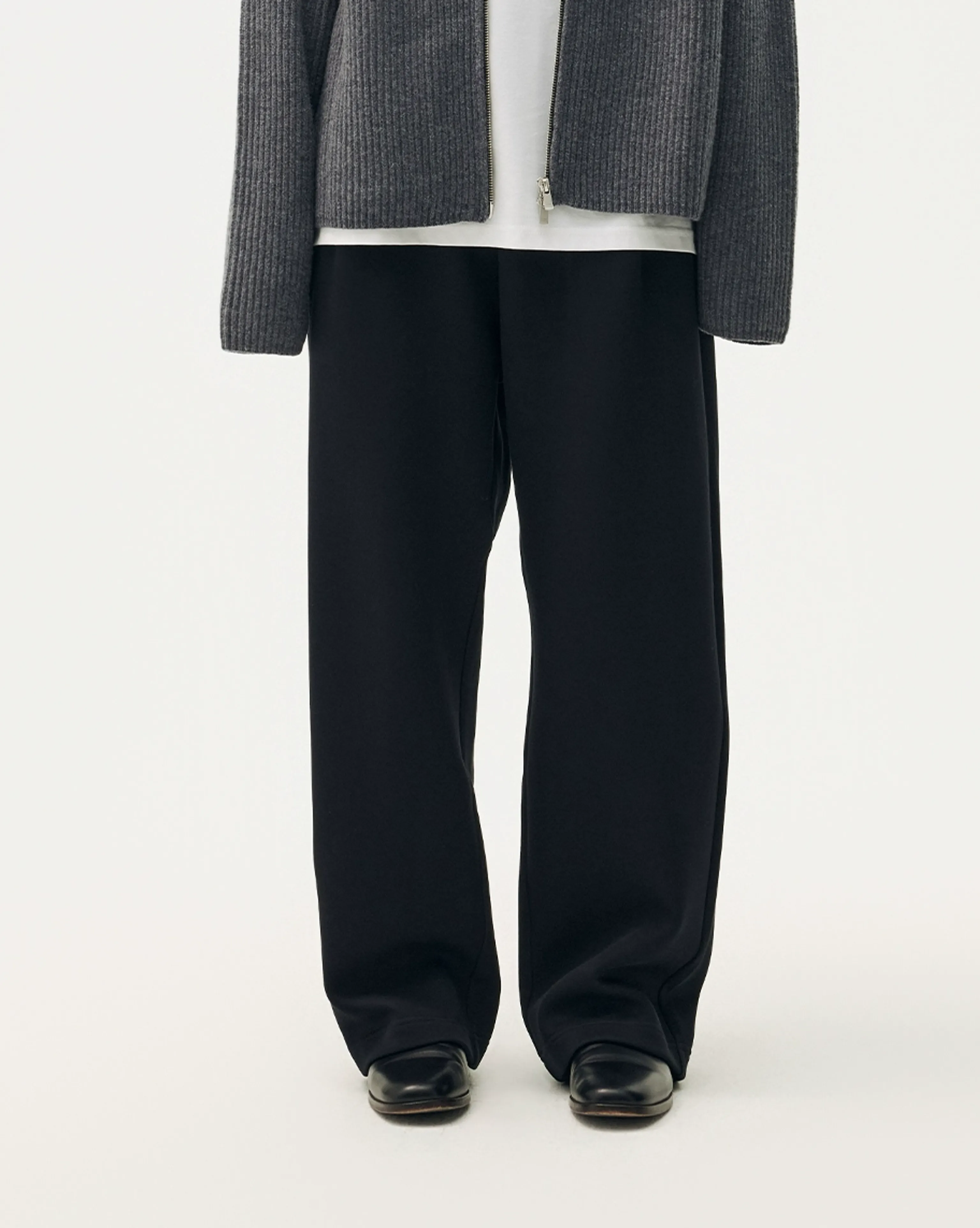 Elastic-Waist Fleece-Lined Straight-Leg Pants - Image 7