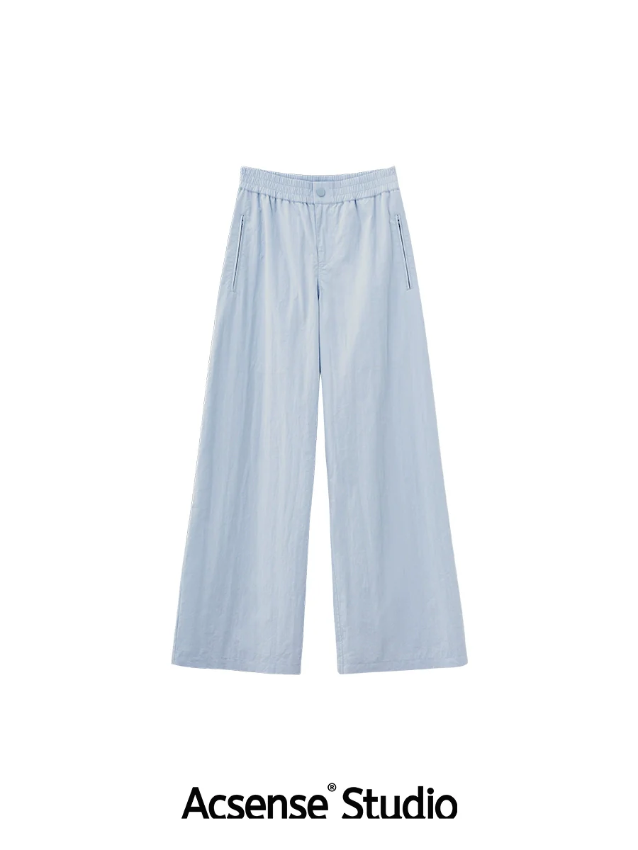 Elastic Waist Straight-Leg Pants - Image 7