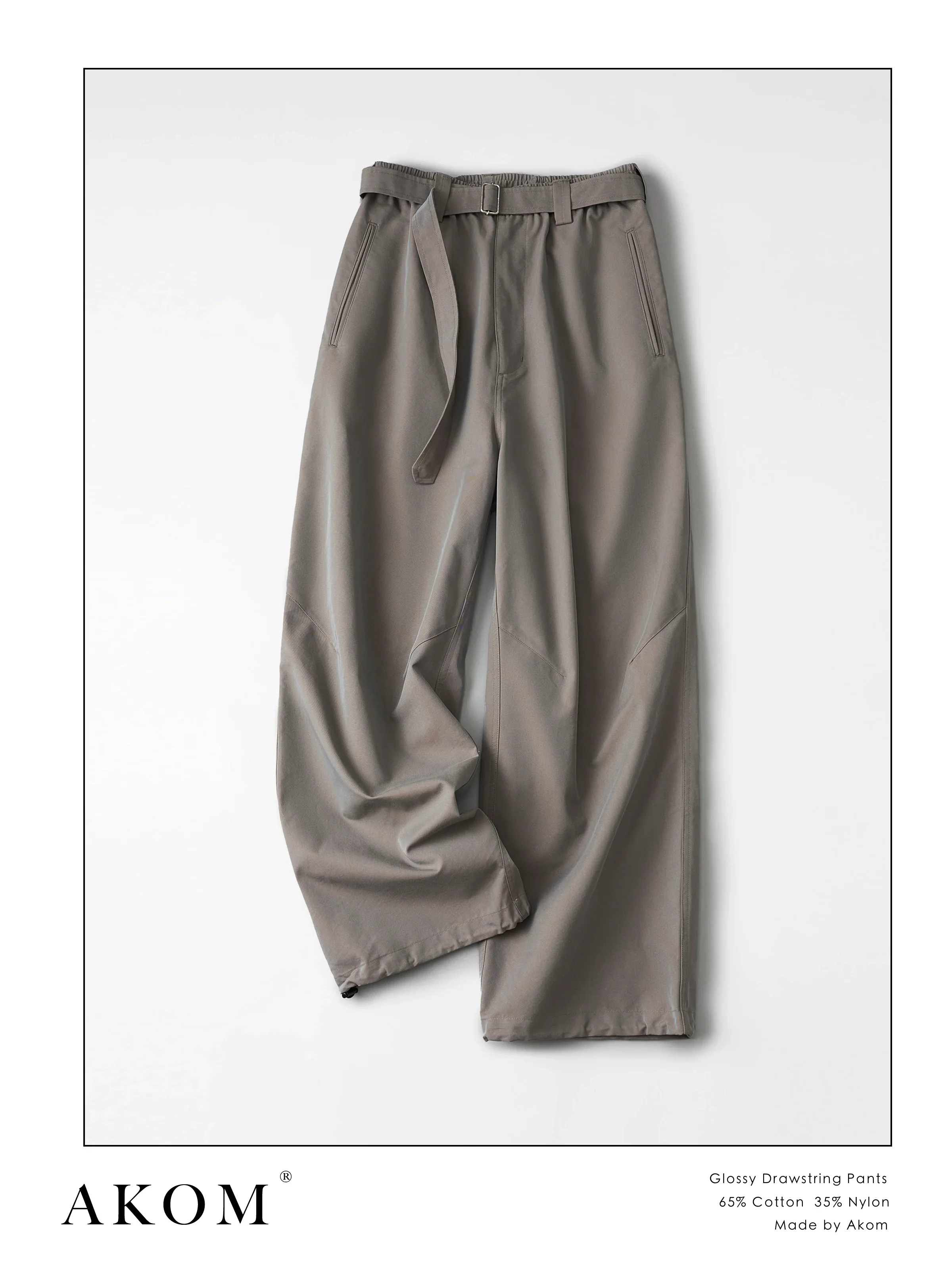 Elastic-Waist Wide-Leg Trousers - Image 5