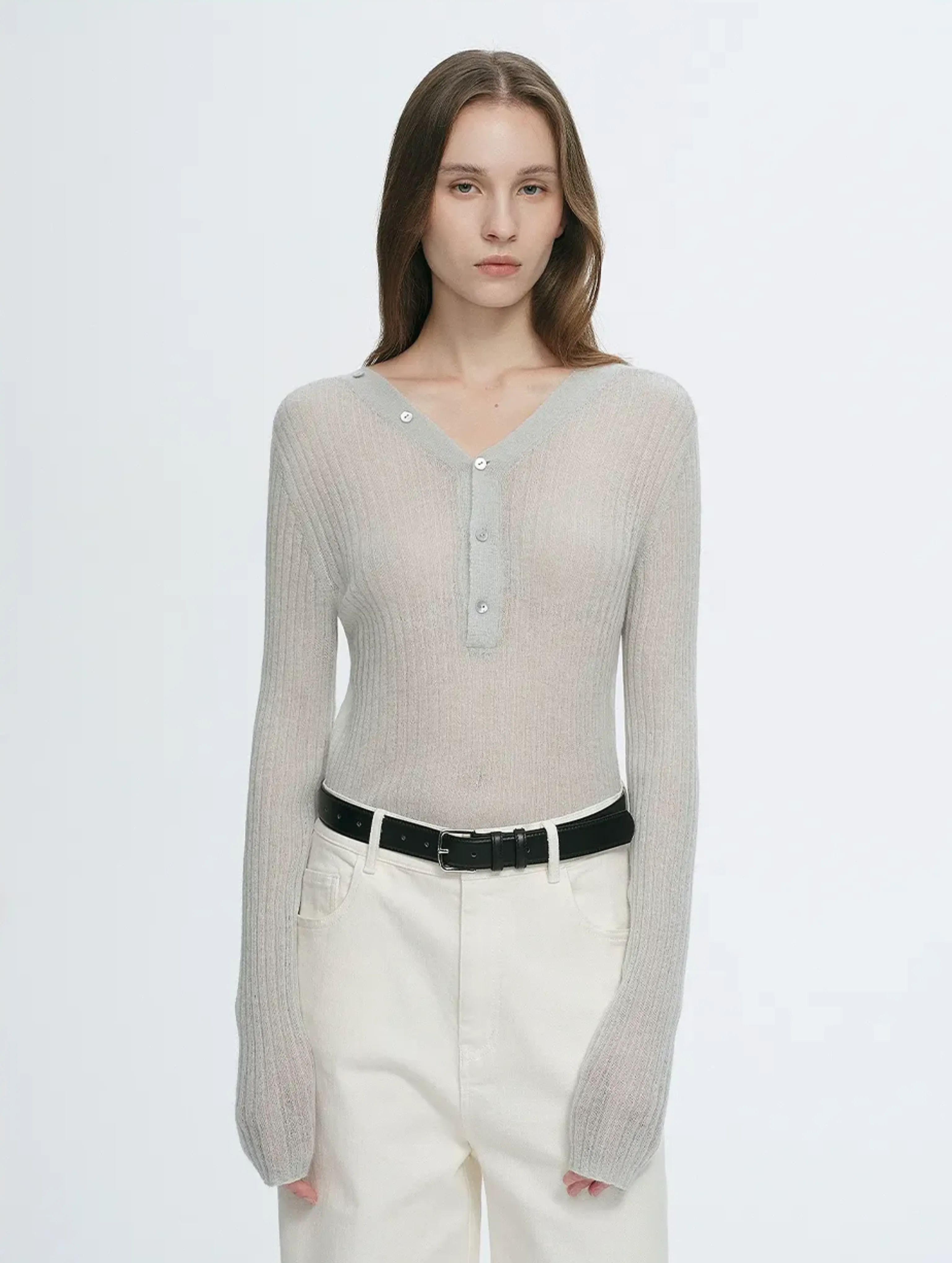 Elegance Mohair Knitted Cardigan