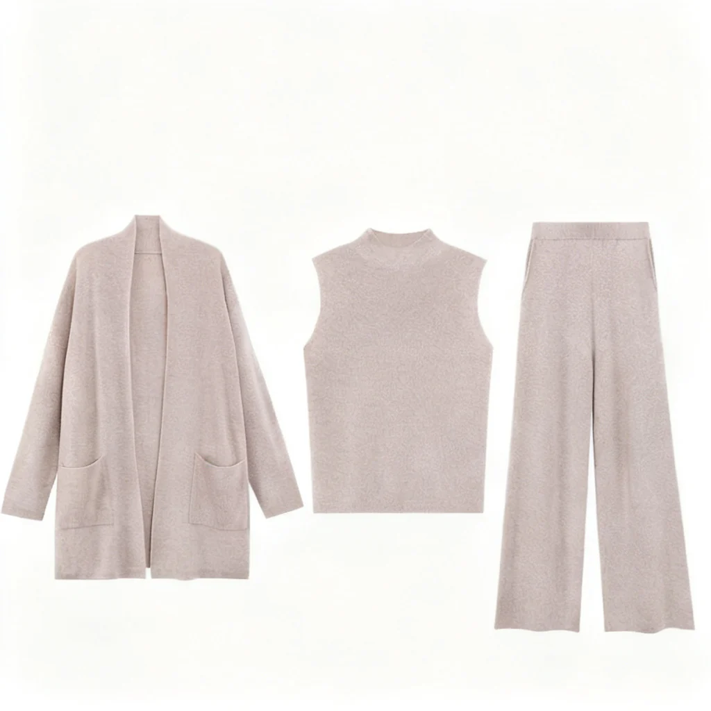 Elegant Merino Knit Set - Image 13