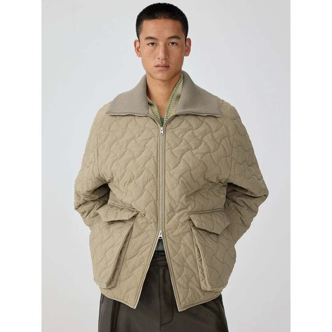 Elegant Quilted Jacket - Image 2