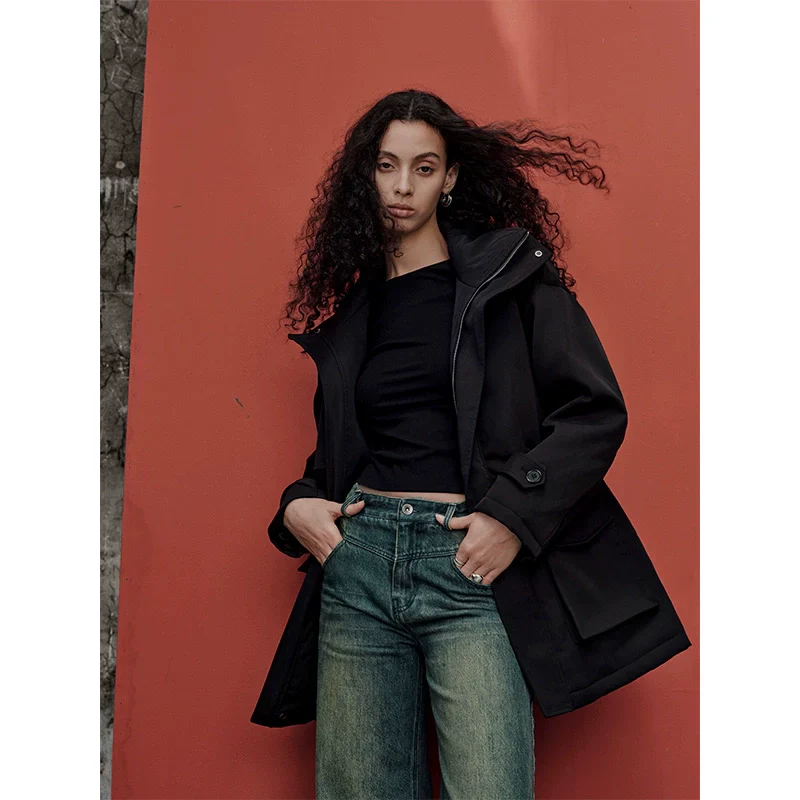 Elevated Utility Black Jacket - Image 2