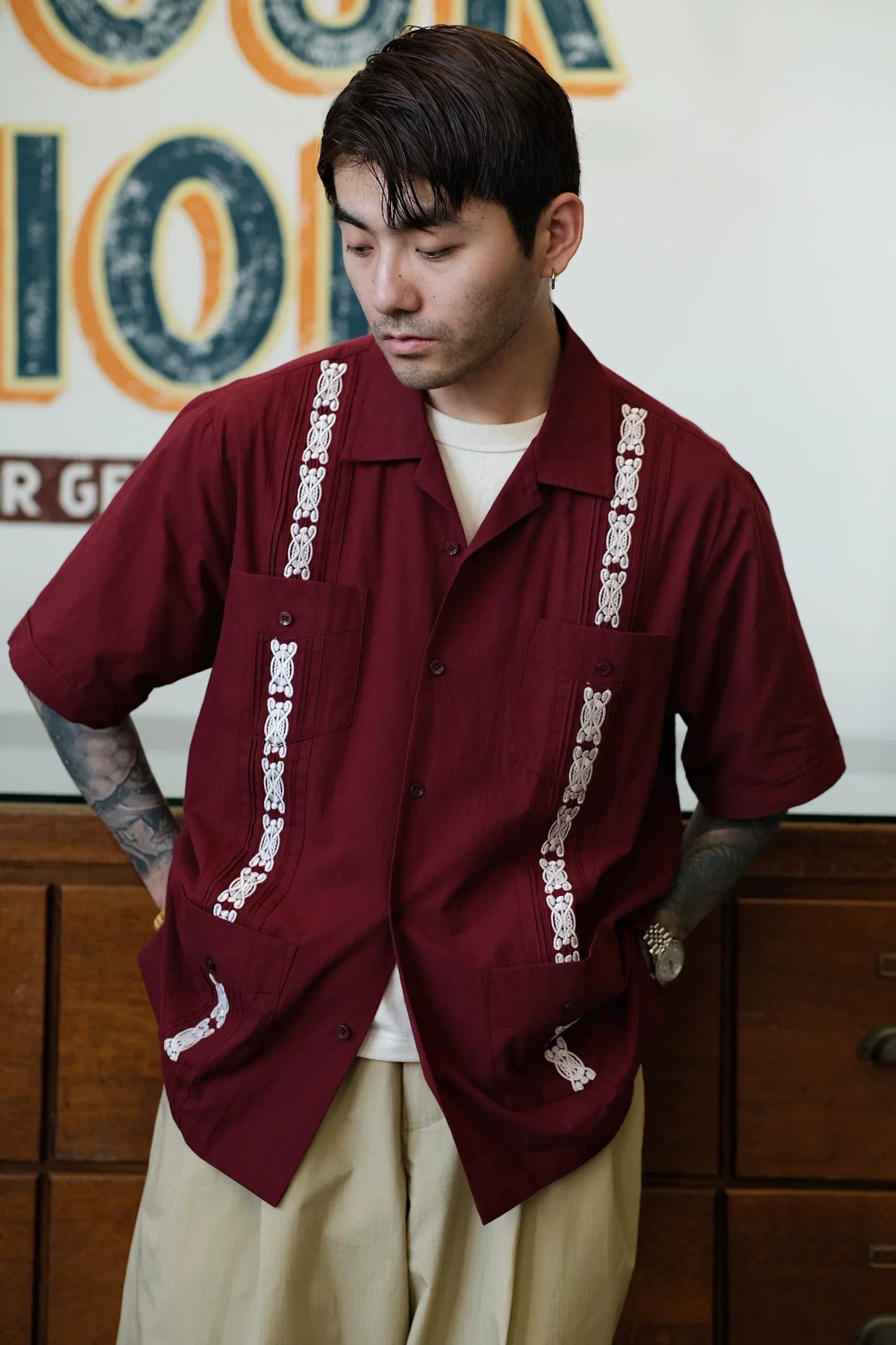 Embroidered Cuban Shirt - Image 2